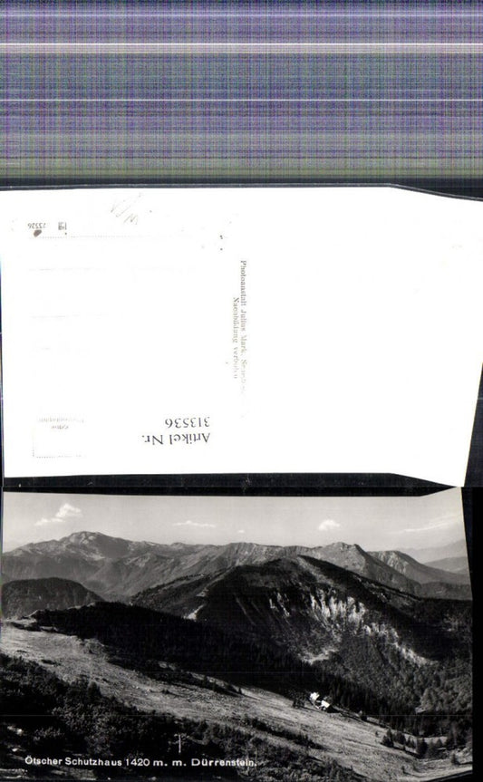 313536,Foto Ak Ötscher Schutzhaus Dürrenstein b. Lackenhof