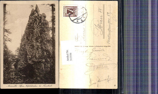 313556,Mariazeller Alpen Teufelskirchen b. Trumbach Felsen