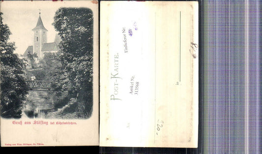 313568,Stössing b. Böheimkirchen Kirche Frau a. Brücke