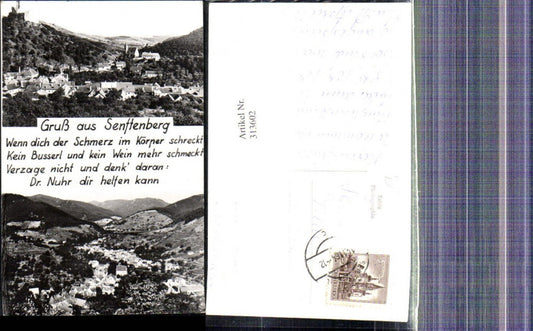 313602,Mehrbild Foto Ak Senftenberg Totale 1964