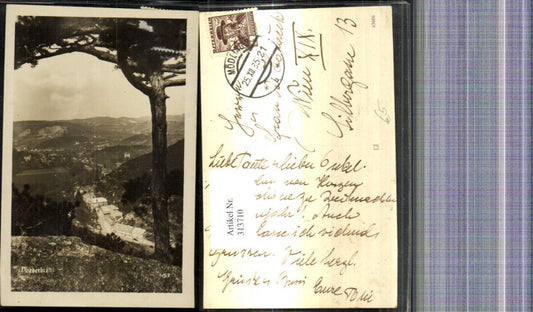313710,Foto Ak Vorderbrühl b. Mödling 1935