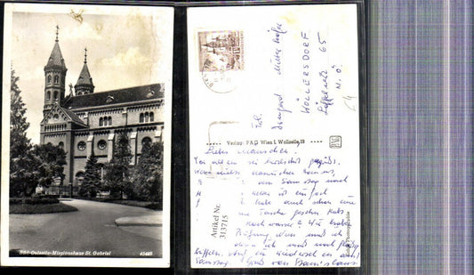 313715,Foto Ak St Gabriel b. Mödling Maria Enzersdorf Kirche