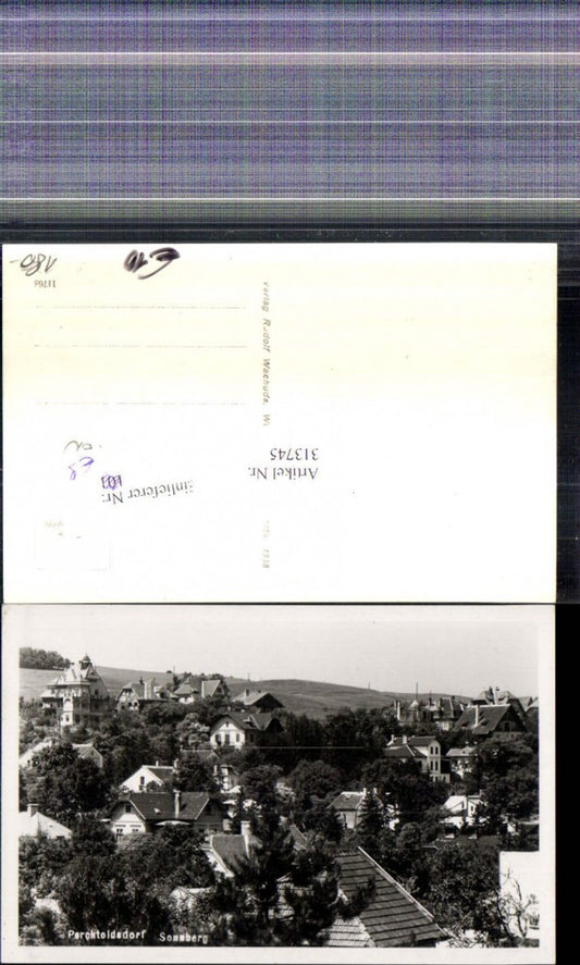 313745,Foto Ak Perchtoldsdorf Sonnberg