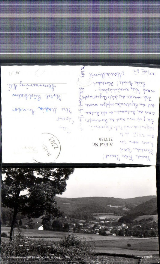 313756,Foto Ak Sittendorf Totale 1967