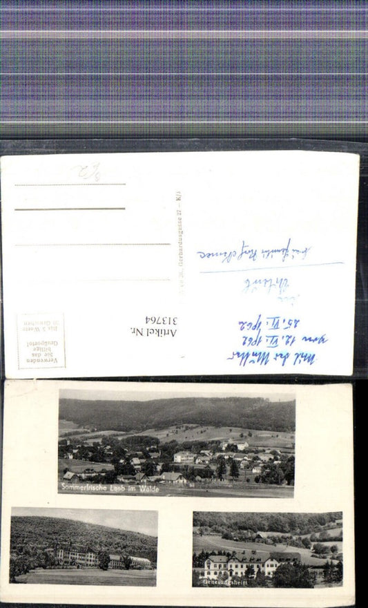 313764,Mehrbild Ak Laab im Walde Genesungsheim