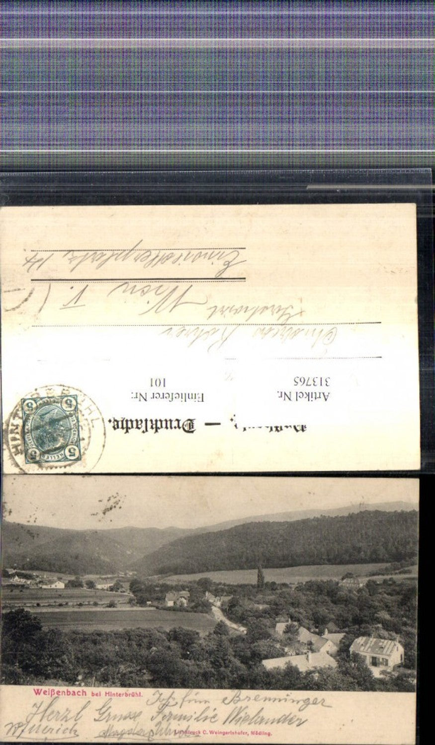 313765,Weißenbach b. Hinterbrühl Mödling