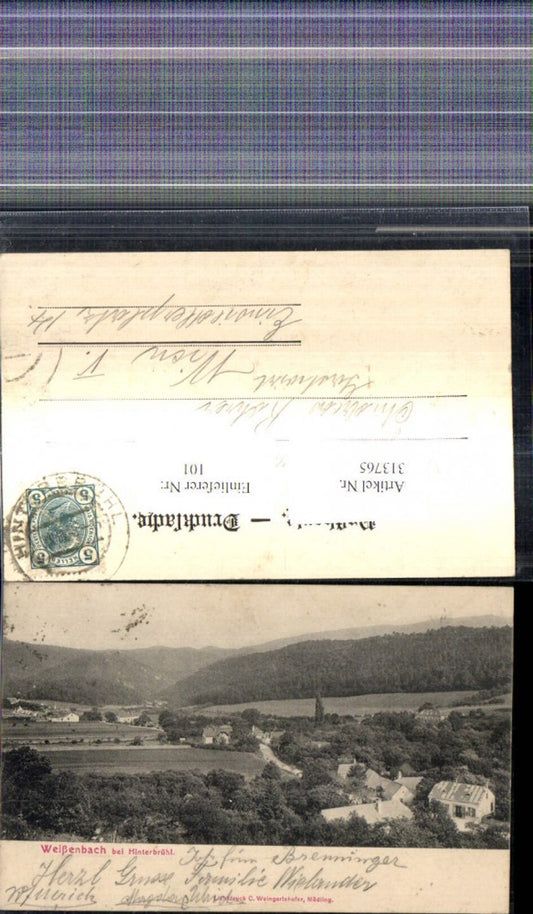 313765,Weißenbach b. Hinterbrühl Mödling