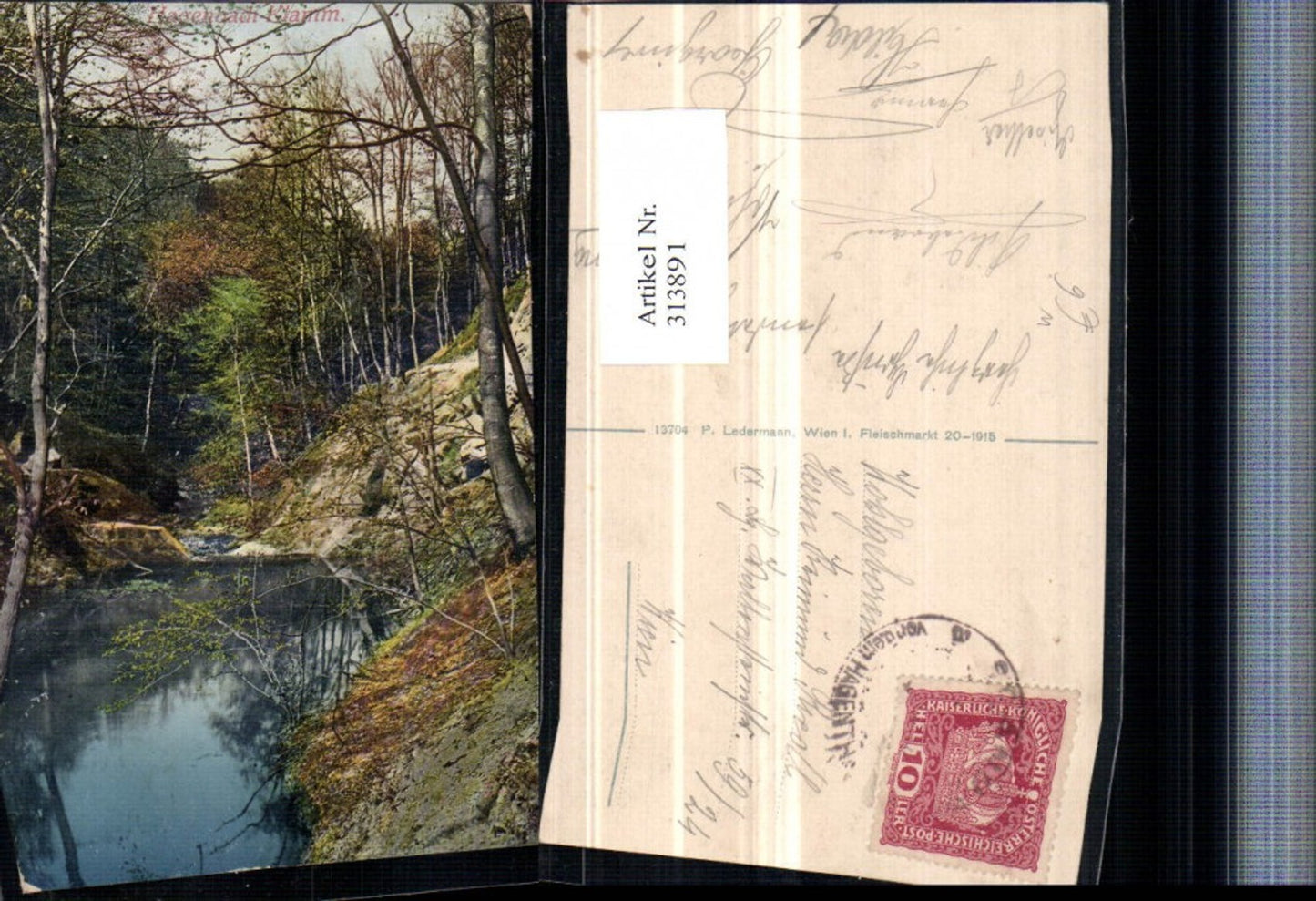 313891,Hagenbach-Klamm b. St. Andrä-Wördern Partie