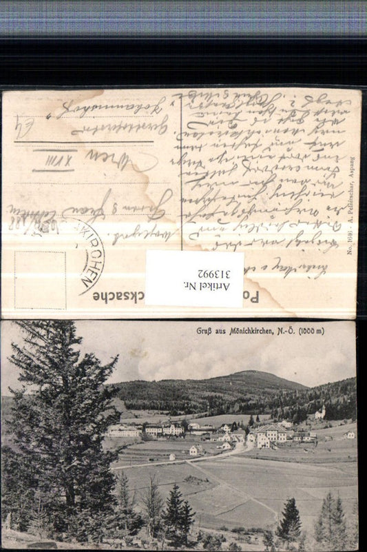 313992,Gruß aus Mönichkirchen Teilansicht