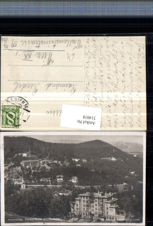 314018,Semmering Palace Hotel m. Panhaus Bergkulisse