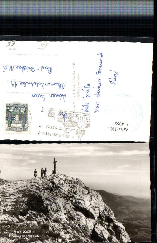 314055,Rax Preinerwandkreuz b. Prein