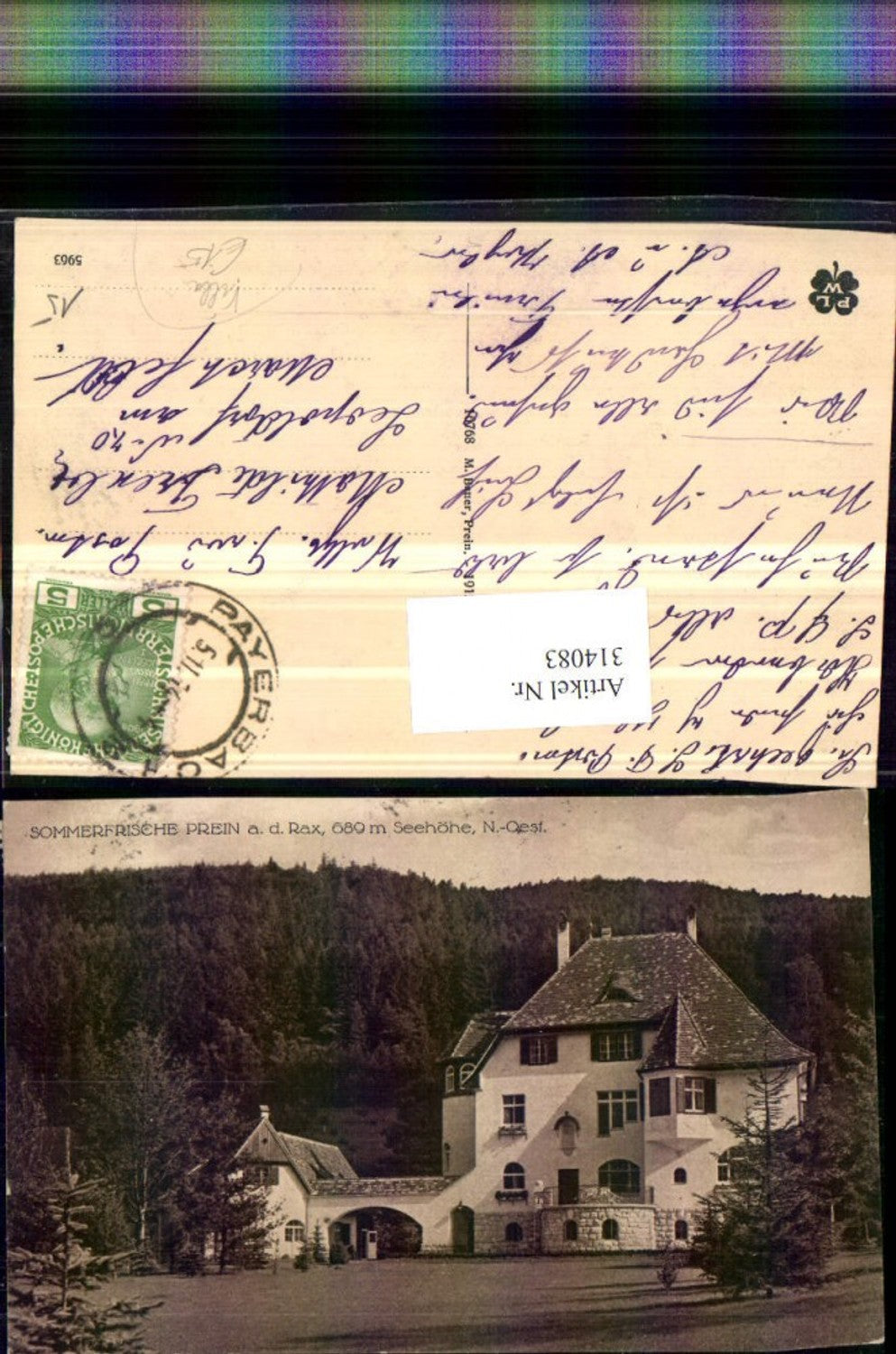 314083,Prein an d. Rax Villa
