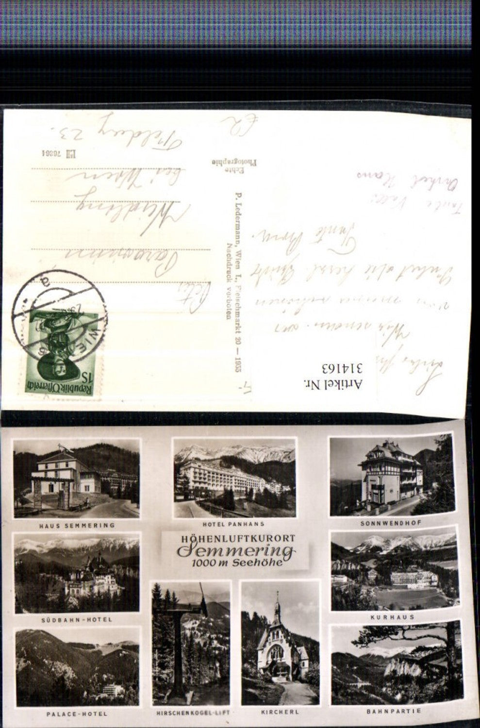 314163, Semmering Hotel Panhans Kurhaus Kircherl Südbahnhotel Multi-image map
