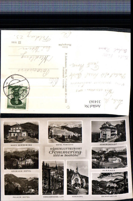 314163, Semmering Hotel Panhans Kurhaus Kircherl Südbahnhotel Multi-image map