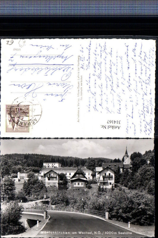 314167, Mönchkirchen am Wechsel, partial view of bridge