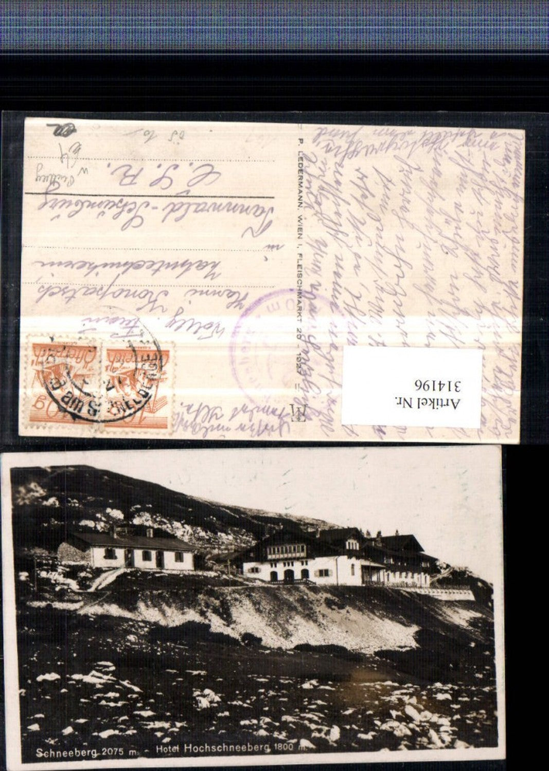 314196,Hotel Hochschneeberg b. Puchberg am Schneeberg