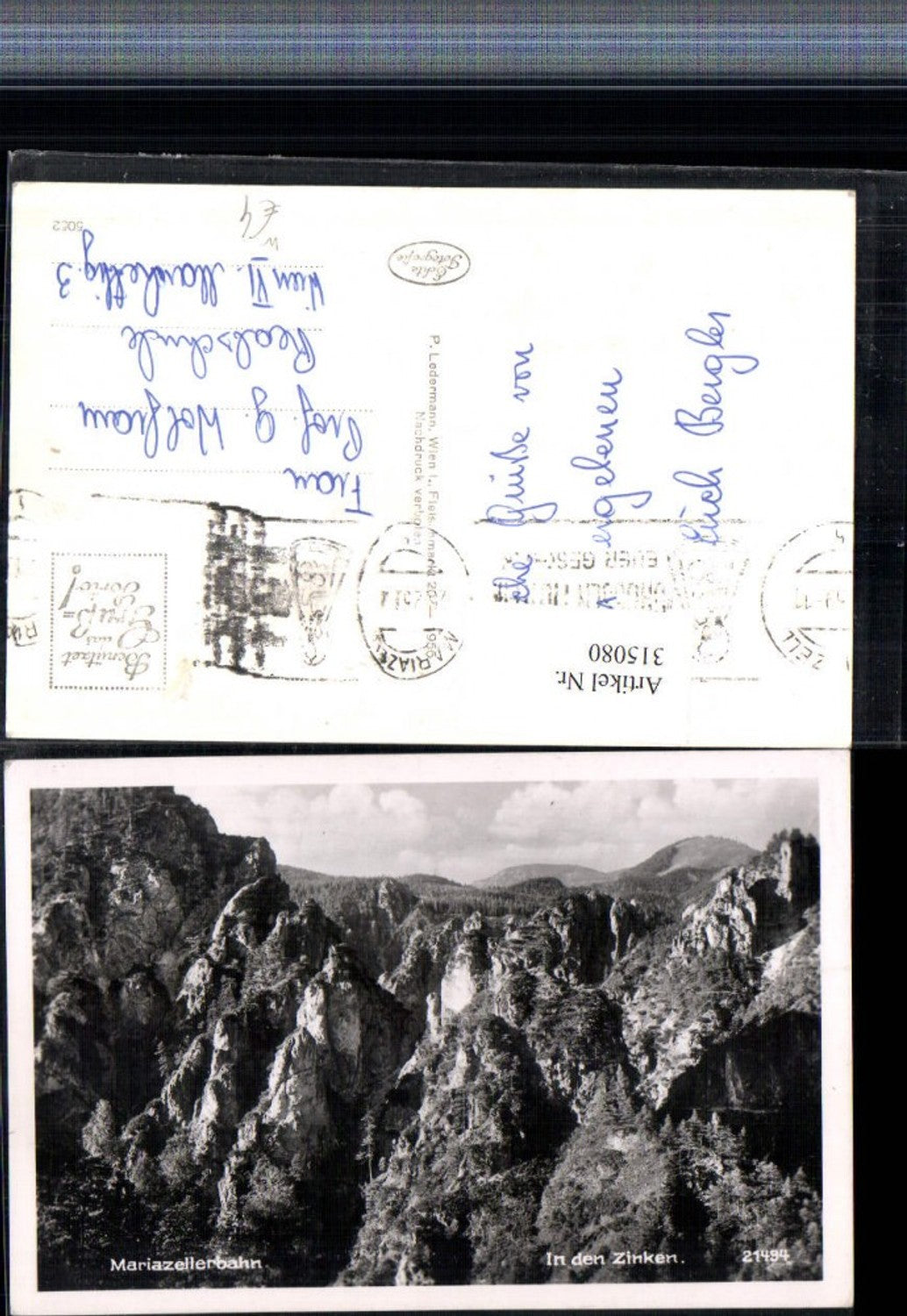 315080,Mariazellerbahn In den Zinken b. Mitterbach