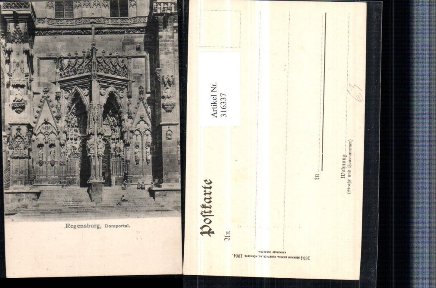 316337,Regensburg Domportal Kirchenportal
