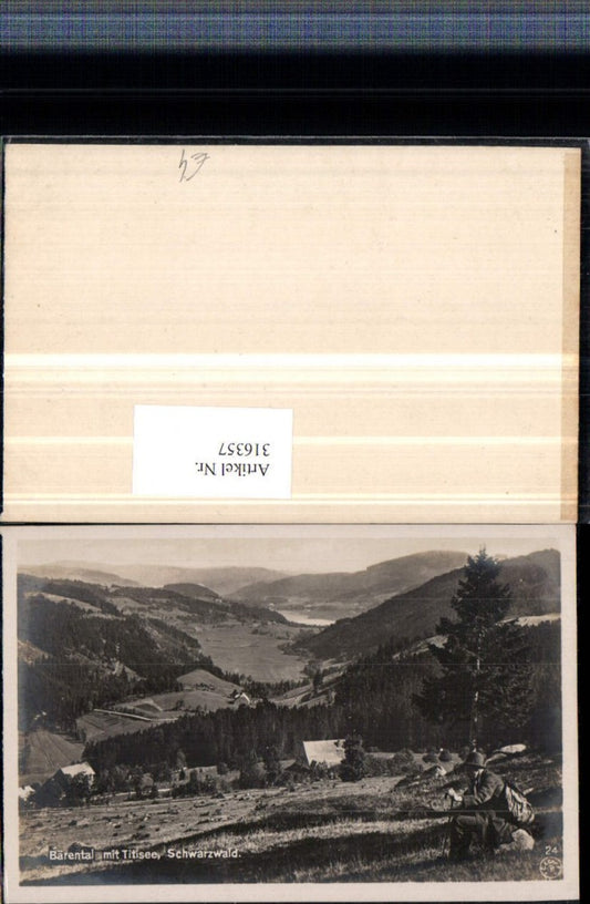 316357,Bärental m. Titisee im Schwarzwald
