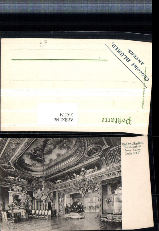 316374, Baden-Baden Conversation House Salon Louis XIV Interior view