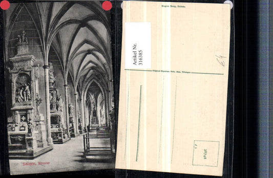 316385, Salem Minster Church Interior view