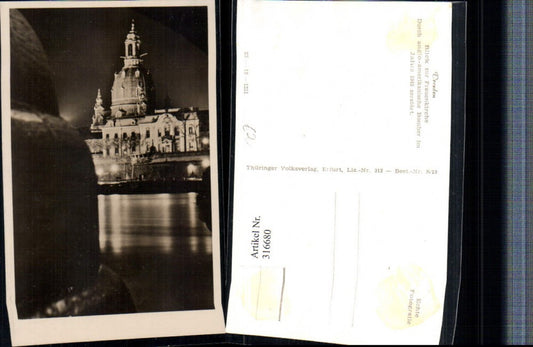 316680,Dresden Blick zur Frauenkirche Kirche