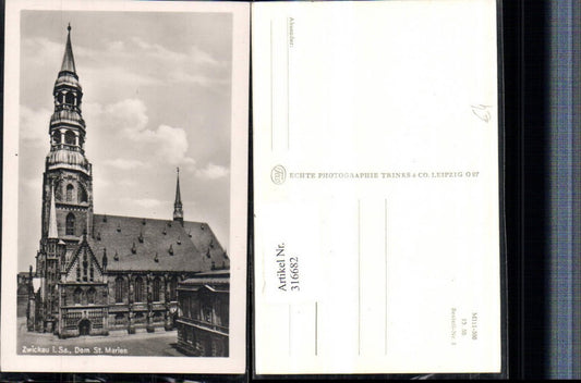 316682,Zwickau Dom St. Marien Kirche