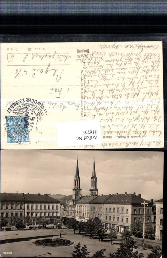 316755,Oelsnitz im Vogtland Markt Geschäfte Kirchentürme