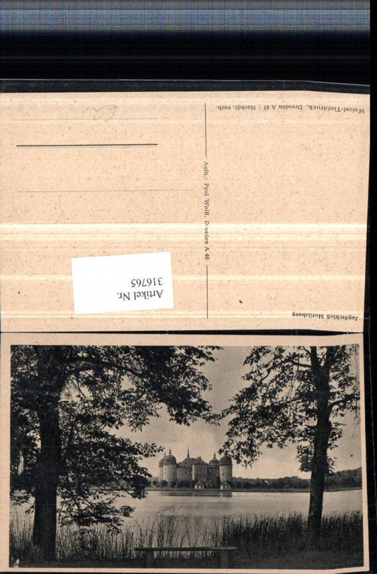 316765,Jagdschloss Schloss Moritzburg See