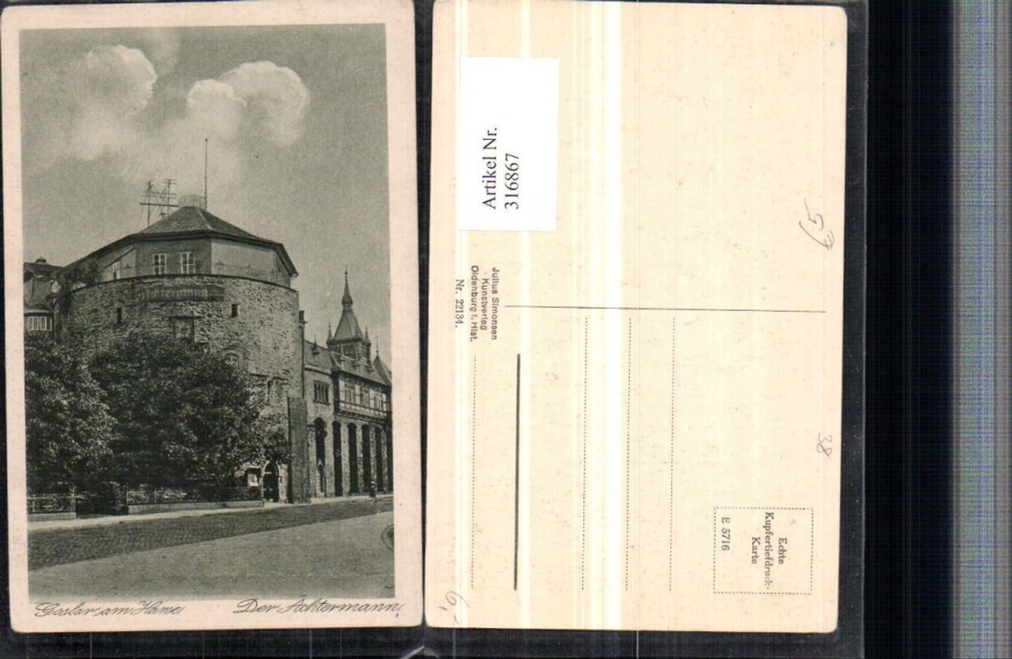 316867,Goslar am Harz Der Achtermann