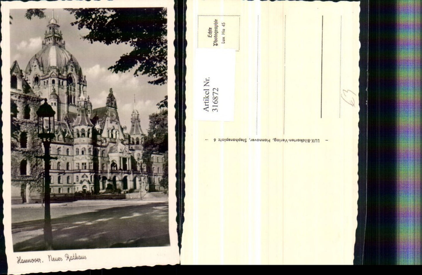 316872,Hannover Rathaus Gebäude