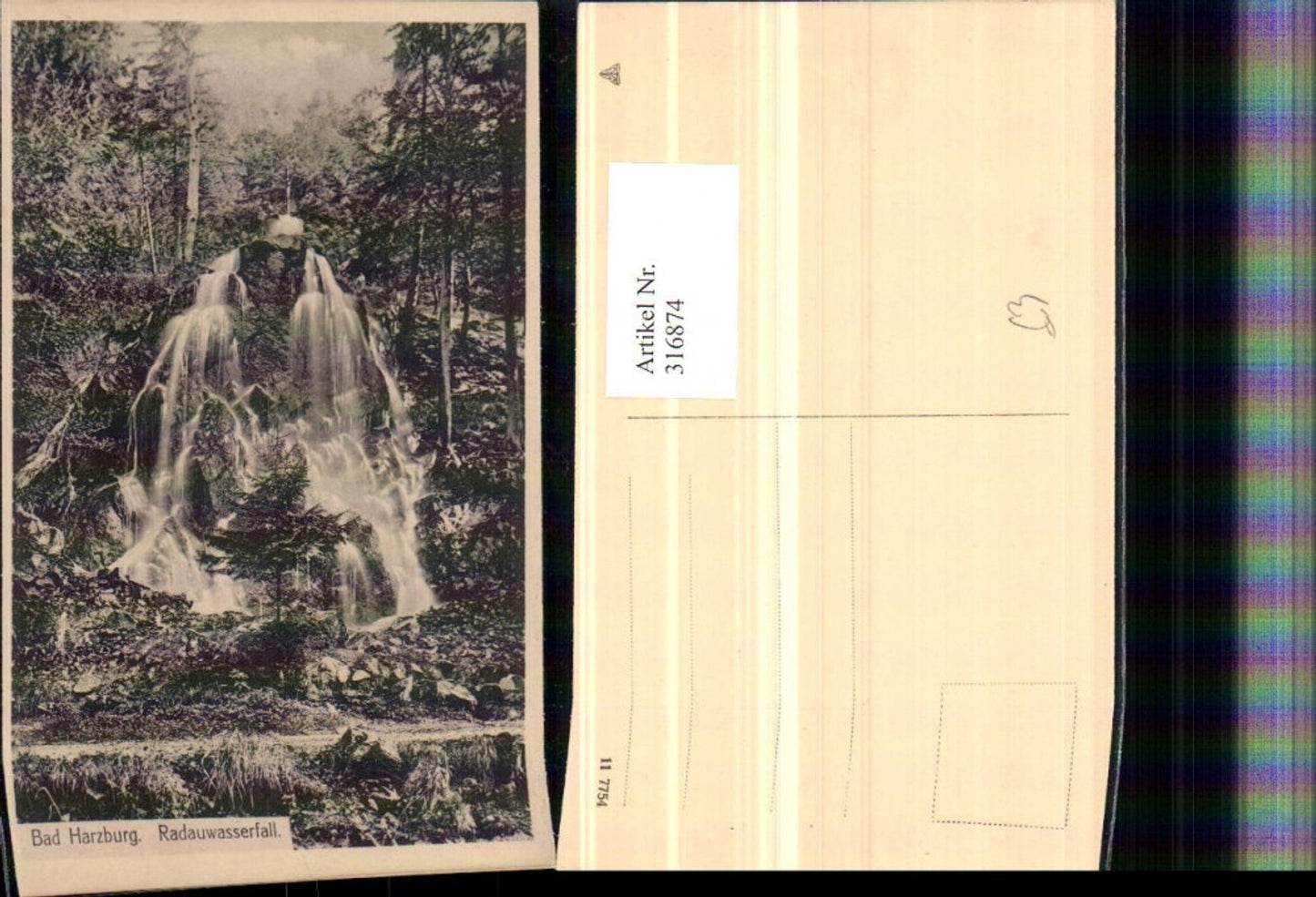 316874,Bad Harzburg Radauwasserfall Wasserfall