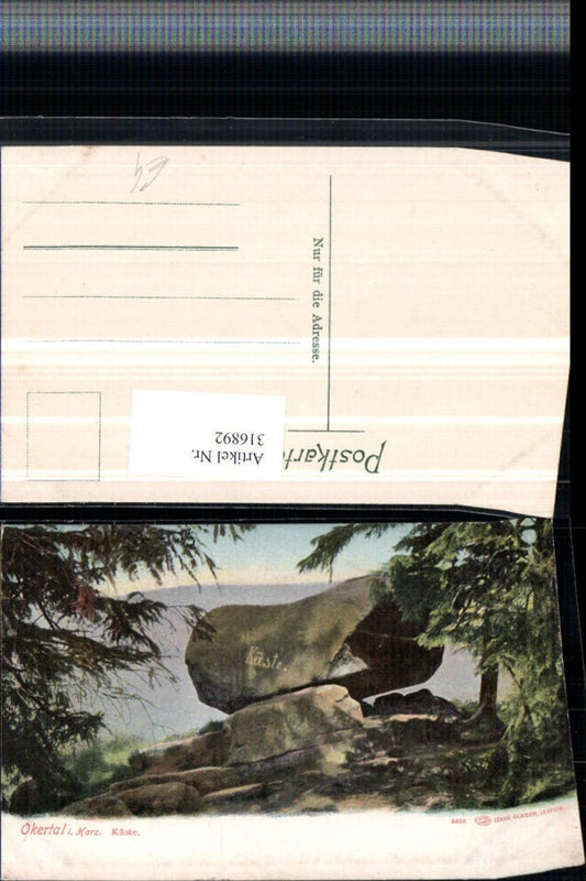 316892,Okertal im Harz b. Goslar Käste Steinbrocken