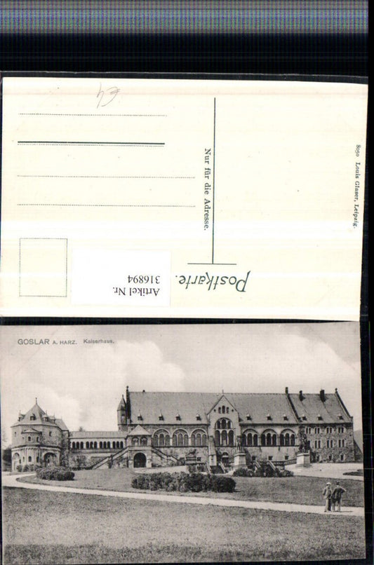 316894,Goslar am Harz Kaiserhaus Gebäude