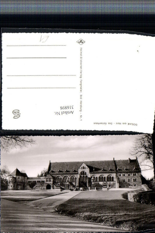 316898,Goslar am Harz Kaiserhaus Gebäude