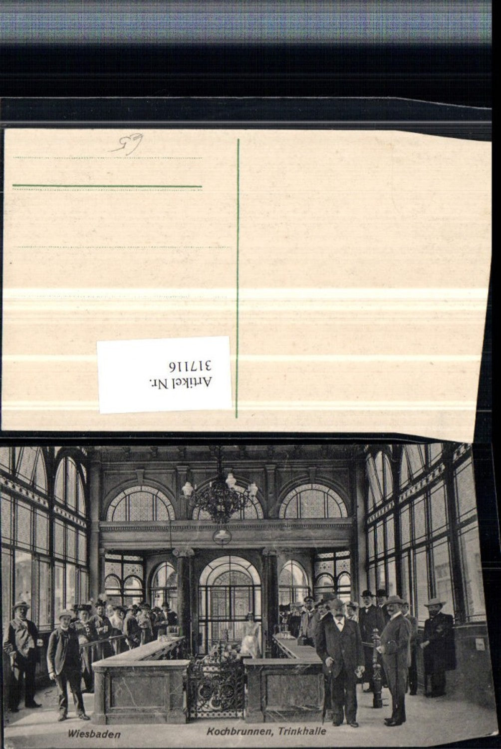 317116,Wiesbaden Kochbrunnen Trinkhalle Innenansicht