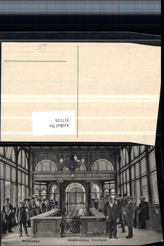317116,Wiesbaden Kochbrunnen Trinkhalle Innenansicht