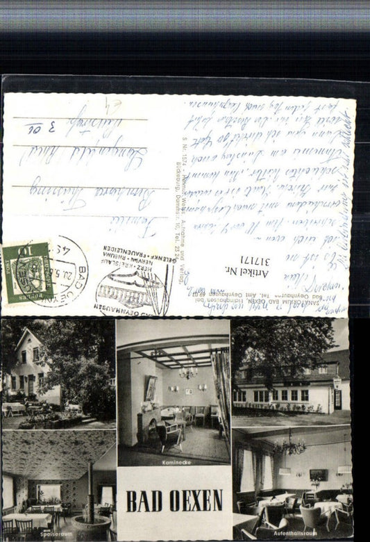 317171,Sanatorium Bad Oexen Eidinghausen b. Bad Oeynhausen Mehrbildkarte