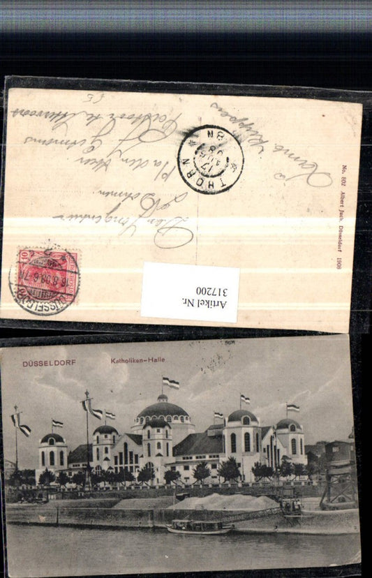 317200,Düsseldorf Katholiken-Halle Gebäude