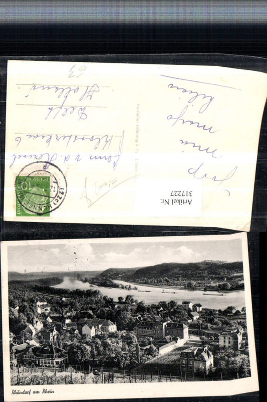 317227,Rhöndorf am Rhein Teilansicht