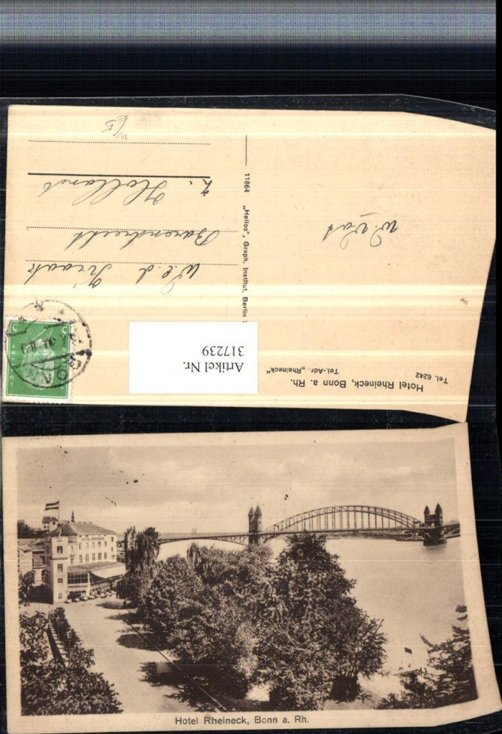 317239,Bonn am Rhein Hotel Rheineck Brücke