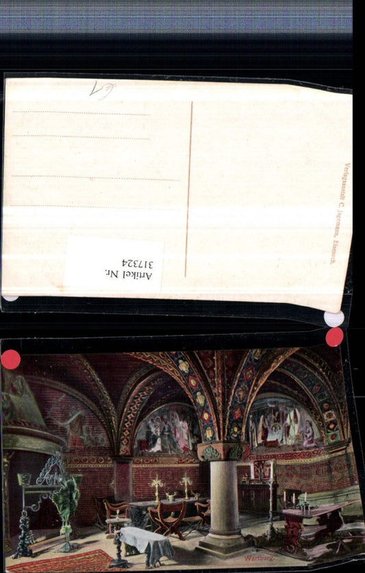 317324, Eisenach Wartburg Castle Interior view