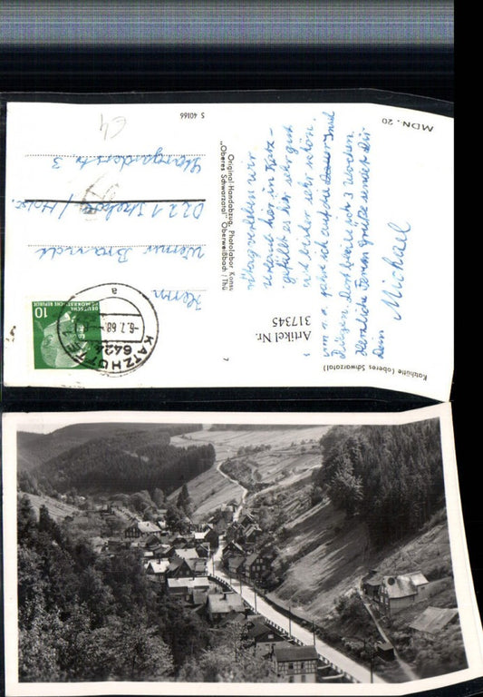 317345,Katzhütte im oberen Schwarzatal Totale