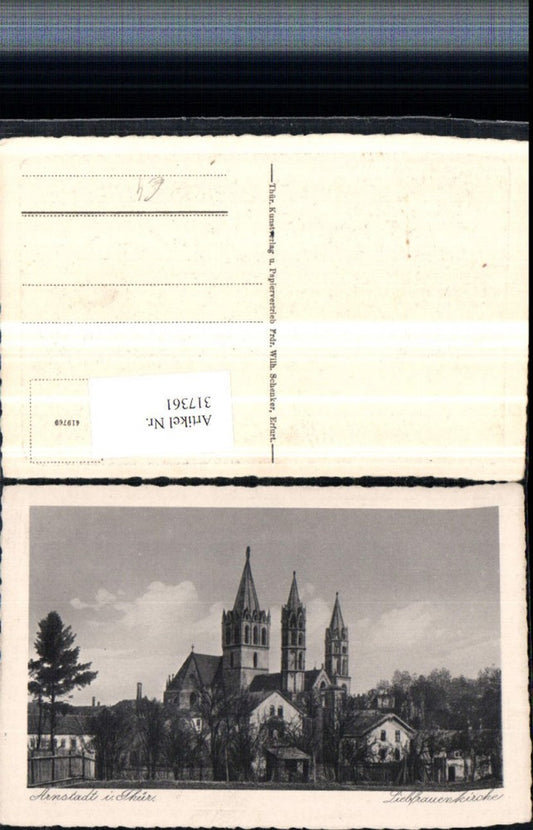 317361,Arnstadt in Thüringen Liebfrauenkirche Kirche