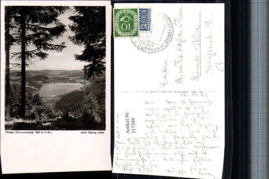 317389, Titisee in the Black Forest, view of the lake