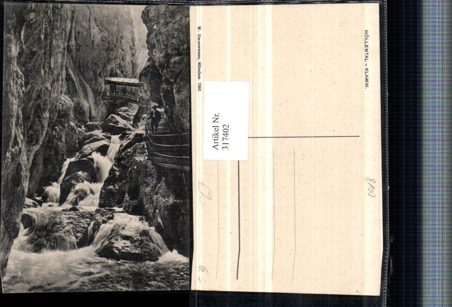 317402,Höllental Klamm b. Grainau Wildbach