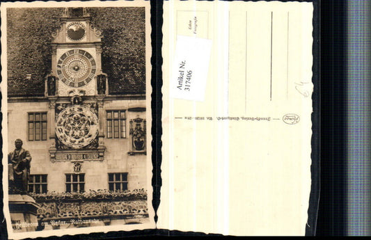 317406, Heilbronn am Neckar Town Hall Clock