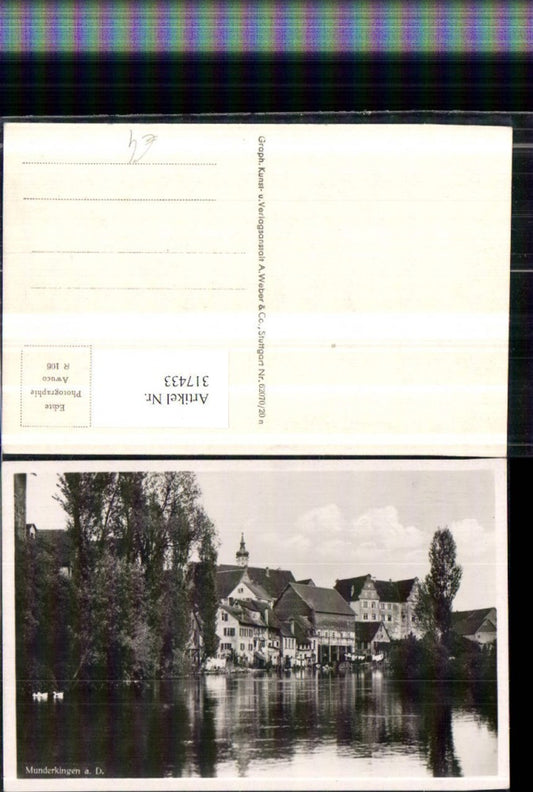 317433, Munderkingen on the Danube, partial view
