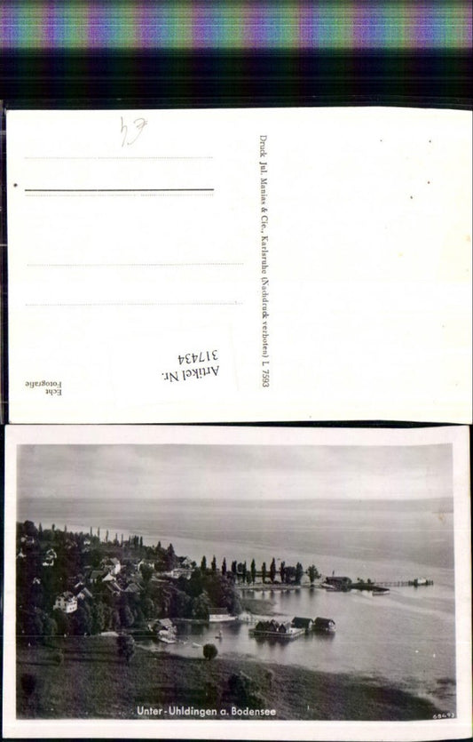 317434, Unter-Uhldingen on Lake Constance, partial view
