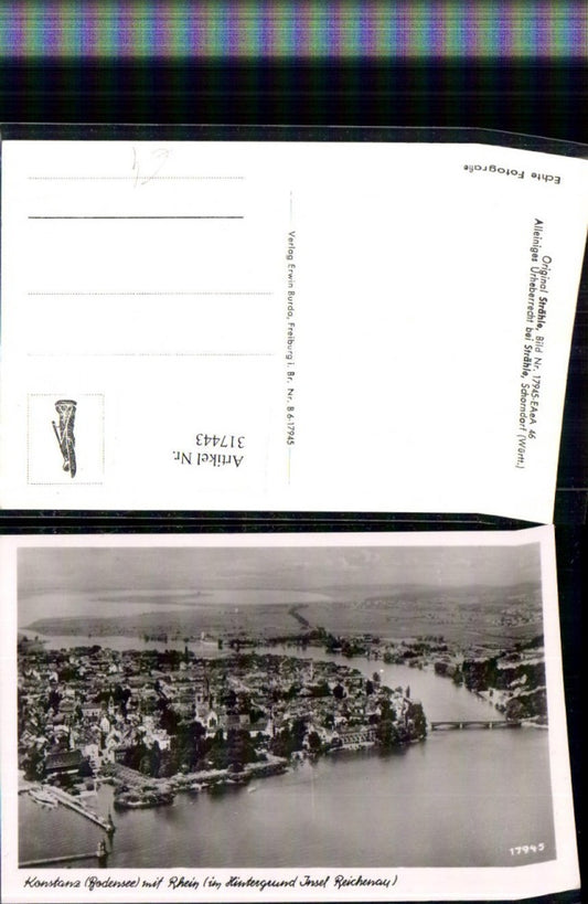 317443, Konstanz on Lake Constance Total with Rhine